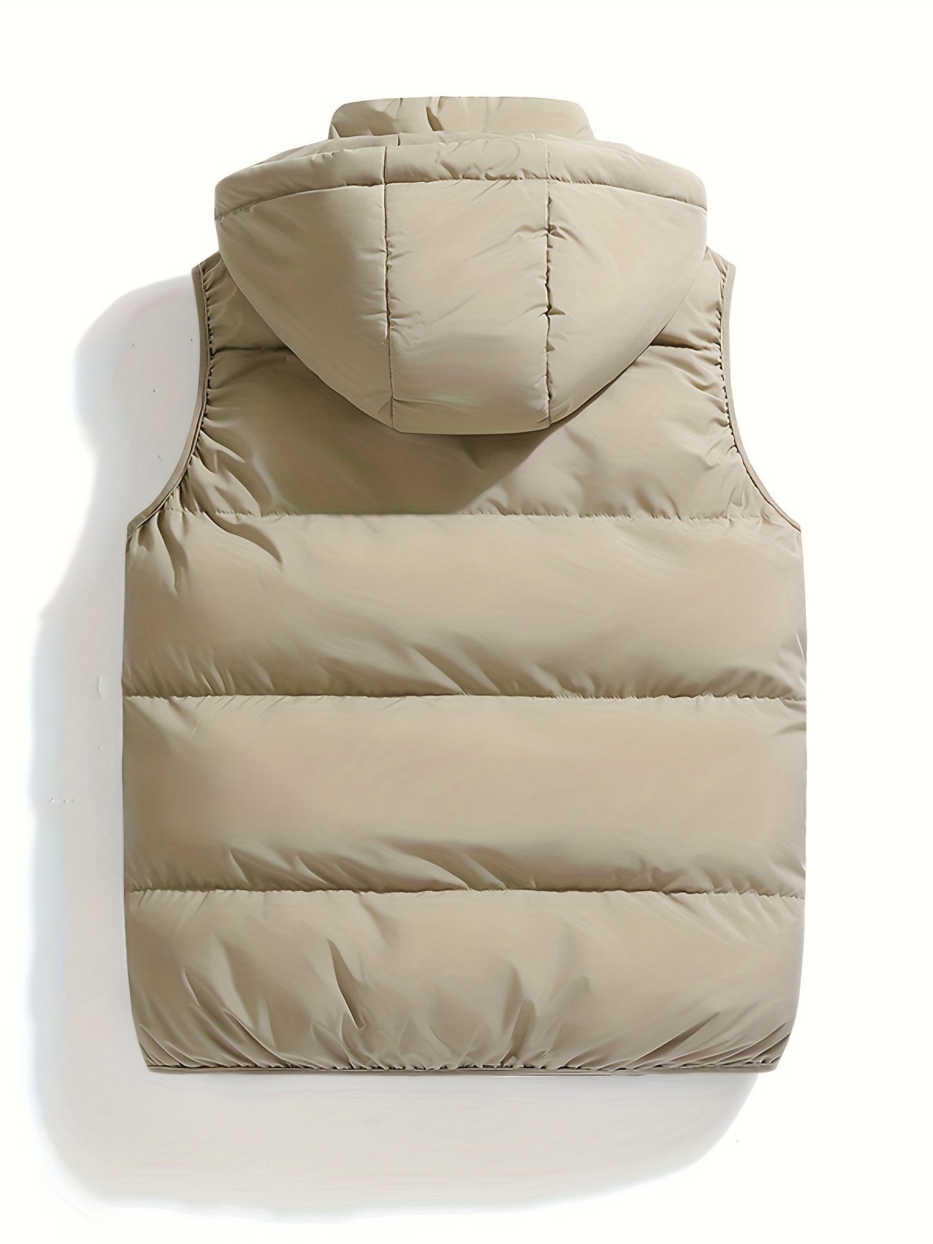 Echo Chaleco Acolchado Hombre con Capucha Desmontable – Corte Regular y Estilo Moderno