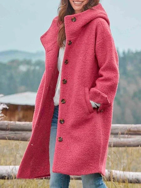 Audrey Damen Wollmantel – Weich, elegant, warm & vielseitig für den Winter