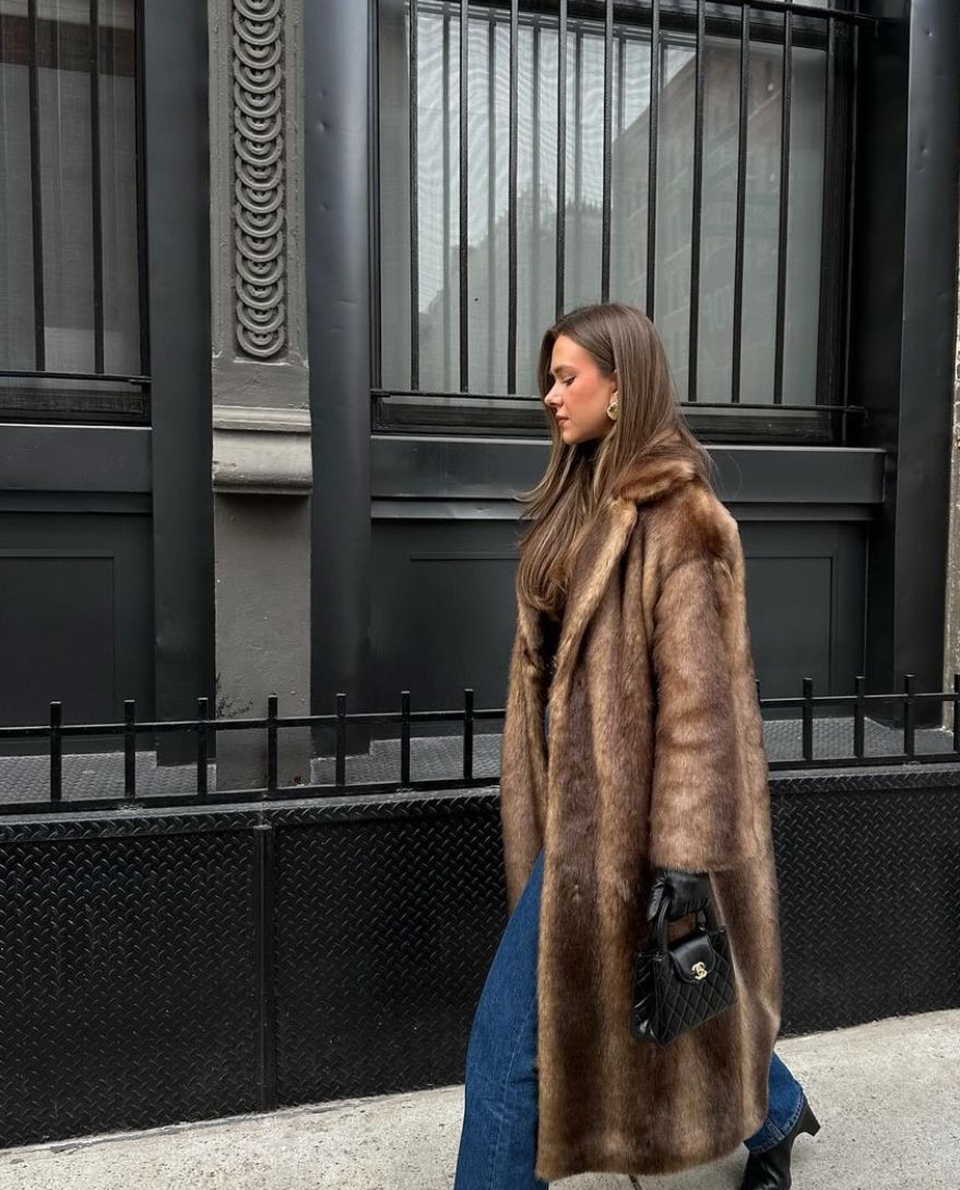 Helene Manteau Lang Vinter Dame – Elegant Varm Jakke i Holdbare Fibre & Komfortabel Pasform