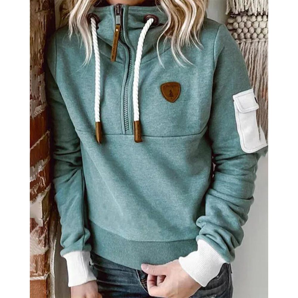 Felpa con cappuccio premium Aarohi per donna – Maglia spessa e morbida con taglio casual e cappuccio regolabile