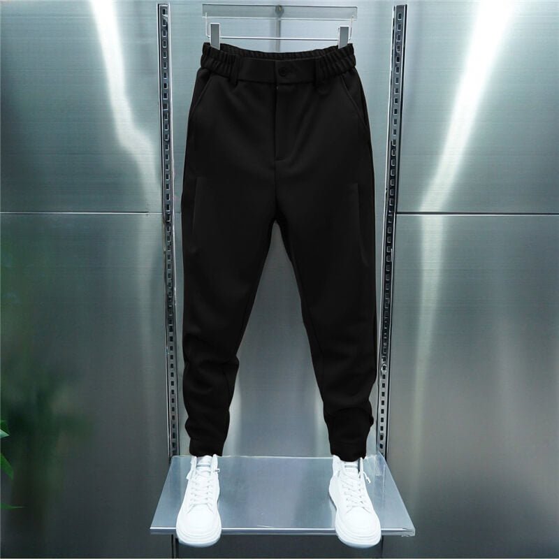 Pantaloni Leo pentru bărbați stretch – Pantaloni slim moderni cu talie elastică și stil smart casual