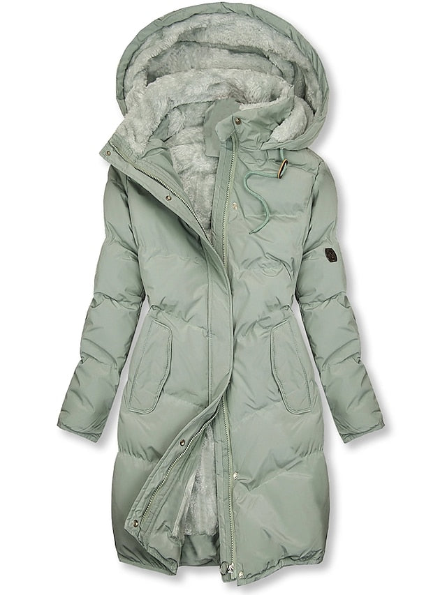 Antonella Women's Winter Coat – Warm Insulated Model with Lining & Zipper Closure