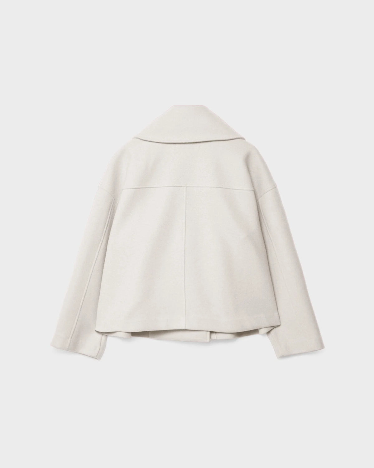 Vanessa chaqueta mujer – chaqueta corta cruzada de lana elegante y cálida para el invierno