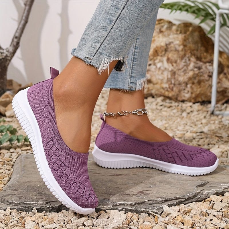 Παπούτσια Dina Slip-On Γυναικεία – Ελαφριά Παπούτσια Χωρίς Κορδόνια, Αναπνεύσιμα & Ευέλικτα