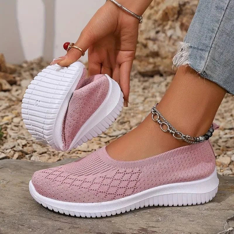 Παπούτσια Dina Slip-On Γυναικεία – Ελαφριά Παπούτσια Χωρίς Κορδόνια, Αναπνεύσιμα & Ευέλικτα